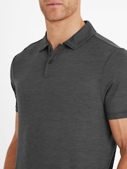 Schwarz - Tog 24 Wearne Tech Kurzarm-Poloshirt für Damen - Bild 4 von 5