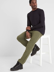 Tog 24 Khaki Green Mens Rowland Trousers - Image 4 of 6
