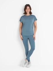 Tog 24 Blue Womens Moorley Tech Short Sleeve Top - Image 1 of 6
