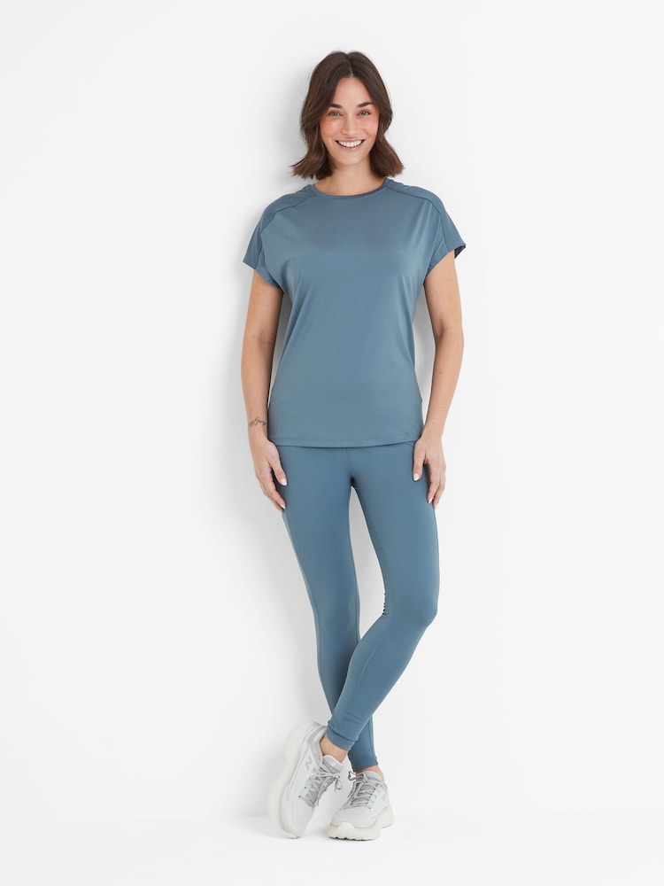 Tog 24 Blue Womens Moorley Tech Short Sleeve Top - Image 1 of 6