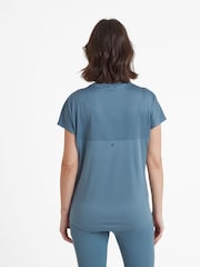 Tog 24 Blue Womens Moorley Tech Short Sleeve Top - Image 3 of 6