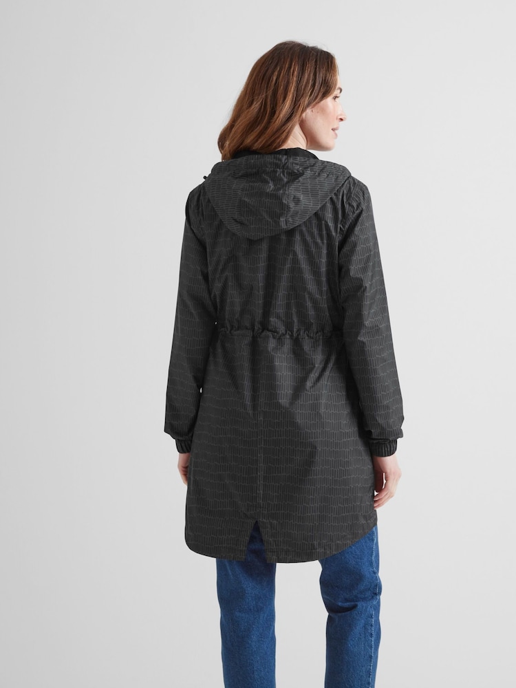 Tog 24 Black Womens KILNSEY Waterproof Packaway Jacket - Image 2 of 6