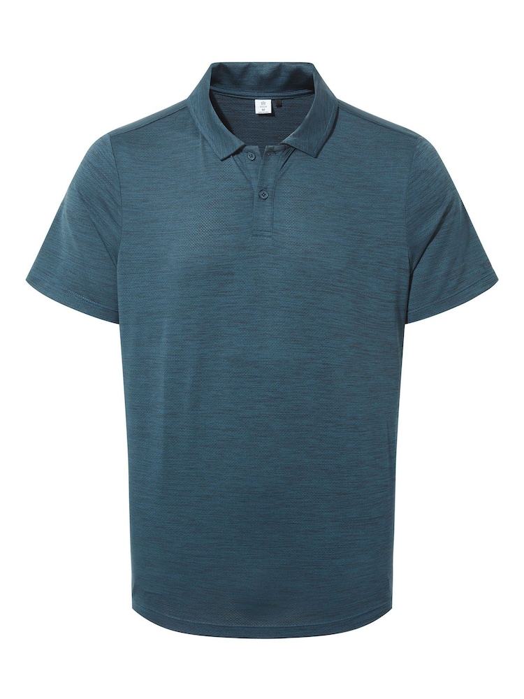 Tog 24 Green Mens Wearne Tech Short Sleeve Polo Shirt - Image 6 of 6 Tog 24 Green Mens Wearne Tech Short Sleeve Polo Shirt - Image 6 of 6