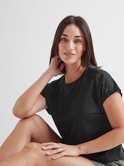 Tog 24 Black Womens Moorley Tech Short Sleeve Top - Image 3 of 6