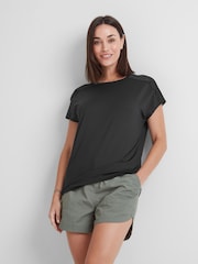 Tog 24 Black Womens Moorley Tech Short Sleeve Top - Image 4 of 6
