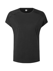 Tog 24 Black Womens Moorley Tech Short Sleeve Top - Image 6 of 6