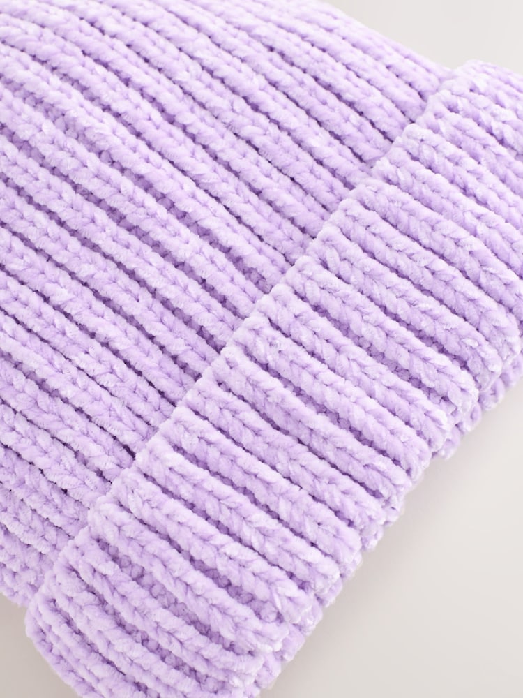 Lilac Purple 3D Ear Beanie (3mths-10yrs) - Image 3 of 3