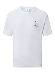 Tog 24 White Mens Beach 100% Cotton T-Shirt - Image 6 of 6