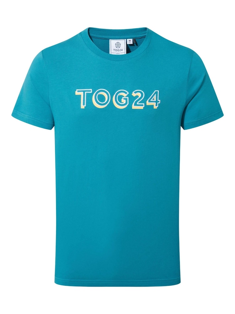 Azul - Tog 24 Camiseta masculina Foran 100% cotton - Imagem 6 de 6