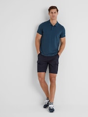 Tog 24 Blue Mens 100% Cotton Saul Polo Shirt - Image 1 of 6