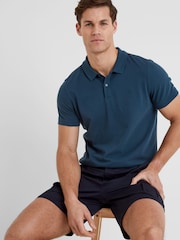 Tog 24 Blue Mens 100% Cotton Saul Polo Shirt - Image 4 of 6