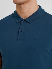 Tog 24 Blue Mens 100% Cotton Saul Polo Shirt - Image 5 of 6