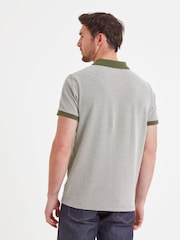 Tog 24 Green Mens 100% Cotton Whitley Polo Shirt - Image 3 of 5