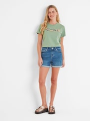 أخضر - Tog 24 Womens Minda 100% Cotton T-Shirt - صورة 1 من 6