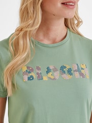أخضر - Tog 24 Womens Minda 100% Cotton T-Shirt - صورة 5 من 6