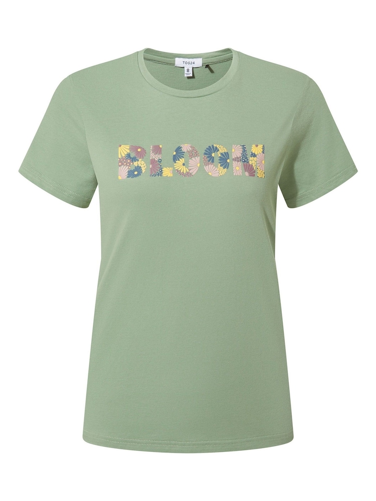 أخضر - Tog 24 Womens Minda 100% Cotton T-Shirt - صورة 6 من 6