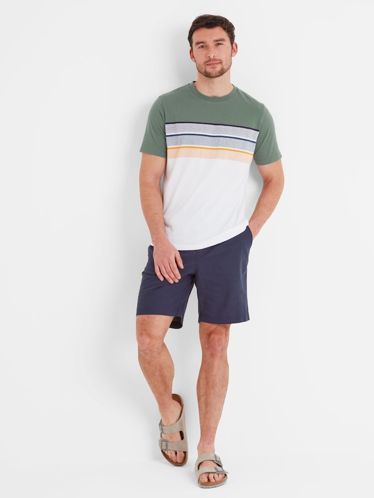 Tog 24 Green Mens 100% Cotton Blaxhall T-Shirt - Image 1 of 6 Tog 24 Green Mens 100% Cotton Blaxhall T-Shirt - Image 1 of 6