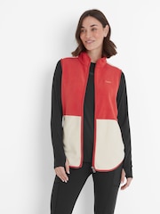 Tog 24 Red Womens Fordley Half Zip Fleece - Image 2 of 7