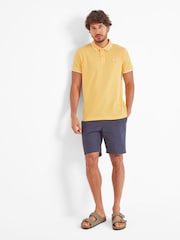 Tog 24 Yellow Mens 100% Cotton Binsoe Polo Shirt - Image 1 of 6