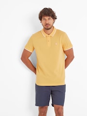 Tog 24 Yellow Mens 100% Cotton Binsoe Polo Shirt - Image 2 of 6