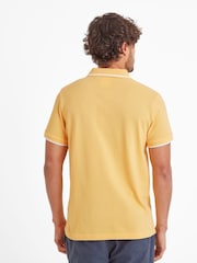 Tog 24 Yellow Mens 100% Cotton Binsoe Polo Shirt - Image 3 of 6