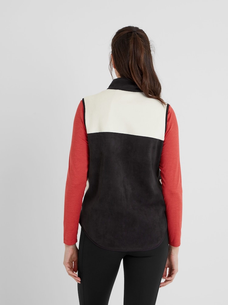 Tog 24 Black Womens Fordley Half Zip Fleece - Image 3 of 7