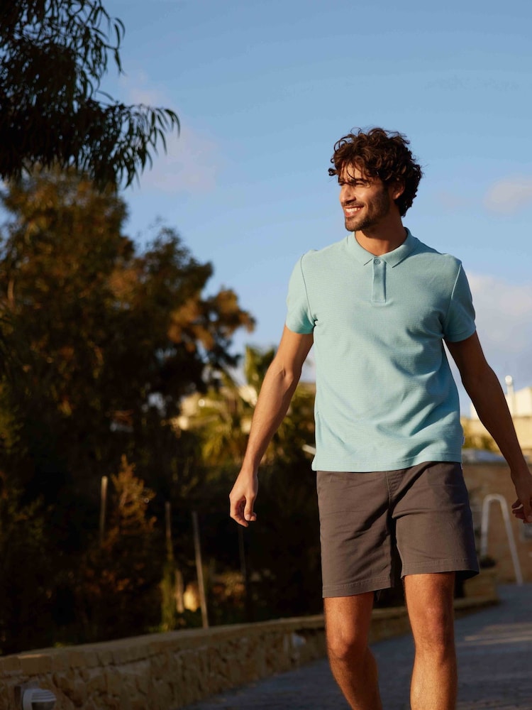 Tog 24 Blue Mens 100% Cotton Wexler Polo Shirt - Image 1 of 7