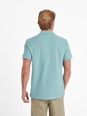 Tog 24 Blue Mens 100% Cotton Wexler Polo Shirt - Image 4 of 7