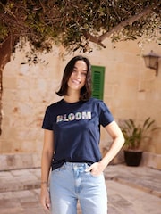 أزرق - Tog 24 Womens Minda 100% Cotton T-Shirt - صورة 1 من 7