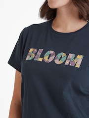 أزرق - Tog 24 Womens Minda 100% Cotton T-Shirt - صورة 6 من 7