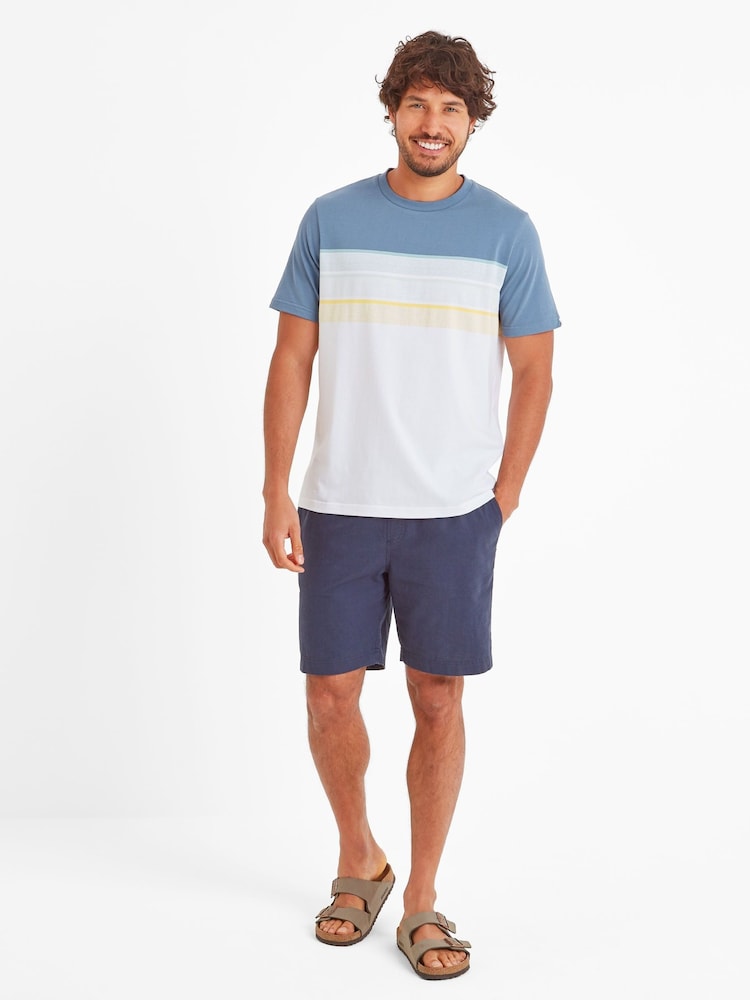 Tog 24 Blue Mens Blaxhall 100% Cotton T-Shirt - Image 2 of 7