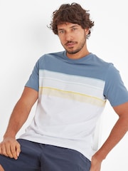 Tog 24 Blue Mens Blaxhall 100% Cotton T-Shirt - Image 5 of 7