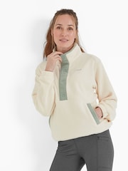 Cream1 - Tog 24 Womens Sawford Half Zip Fleece - صورة 5 من 6