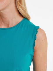 Tog 24 Blue Womens Katie 100% Cotton Vest - Image 6 of 7