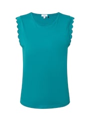 Tog 24 Blue Womens Katie 100% Cotton Vest - Image 7 of 7