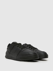 Schuh Machinery Lace Up Black Shoes - Image 2 of 4