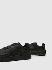 Schuh Machinery Lace Up Black Shoes - Image 4 of 4