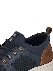 Rieker Mens Blue Elasticated Shoes - Image 5 of 6