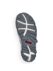 Rieker Womens Blue Hook & Loop Sandals - Image 3 of 3