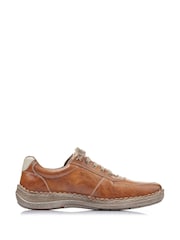 Rieker Mens Zipper Brown Shoes - Image 1 of 7