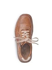 Rieker Mens Zipper Brown Shoes - Image 5 of 7