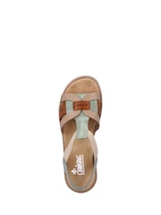 Rieker Womens Green Elasticated Shoes - Slika 5 iz 6