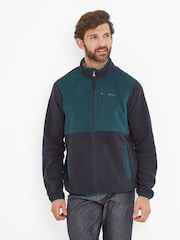 Tog 24 Blue Mens Banwell Half Zip Fleece - Image 2 of 7