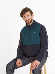 Tog 24 Blue Mens Banwell Half Zip Fleece - Image 4 of 7