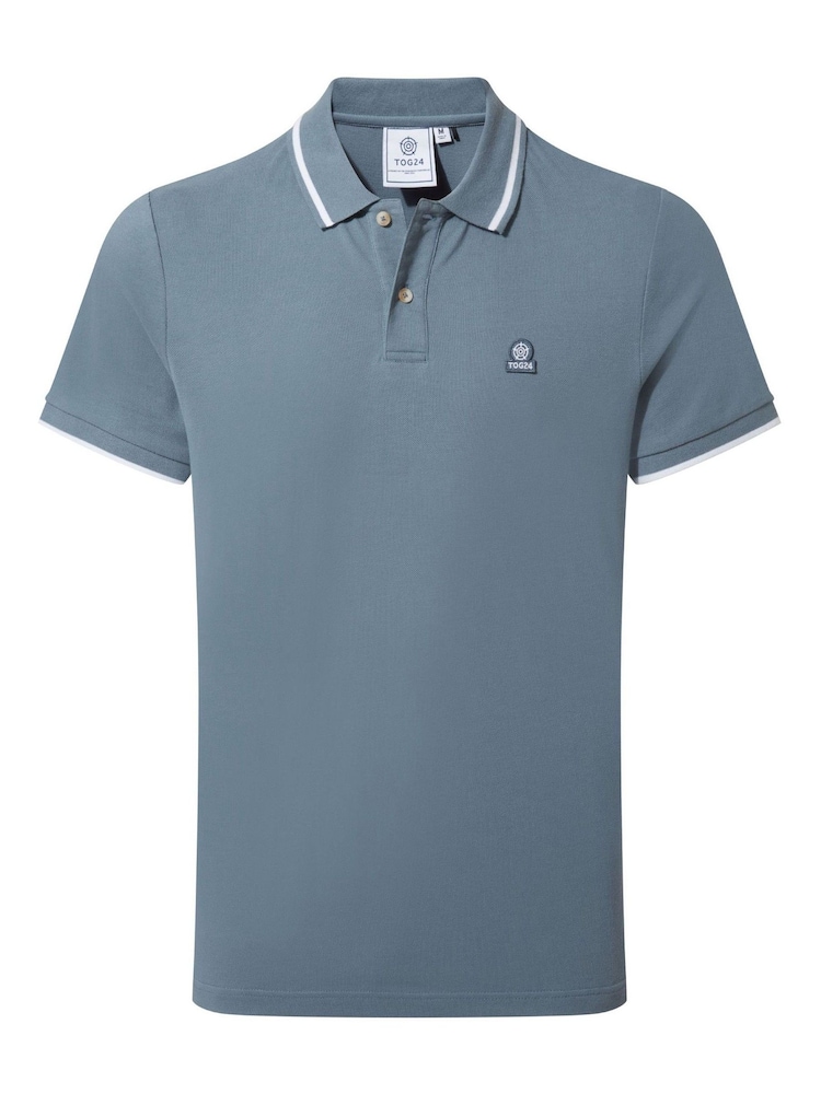 Tog 24 Blue Mens Binsoe Polo Shirt - Image 6 of 6
