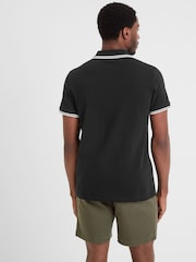 Tog 24 Black Mens Biston 100% Cotton Polo Shirt - Image 3 of 6