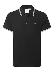 Tog 24 Black Mens Biston 100% Cotton Polo Shirt - Image 6 of 6