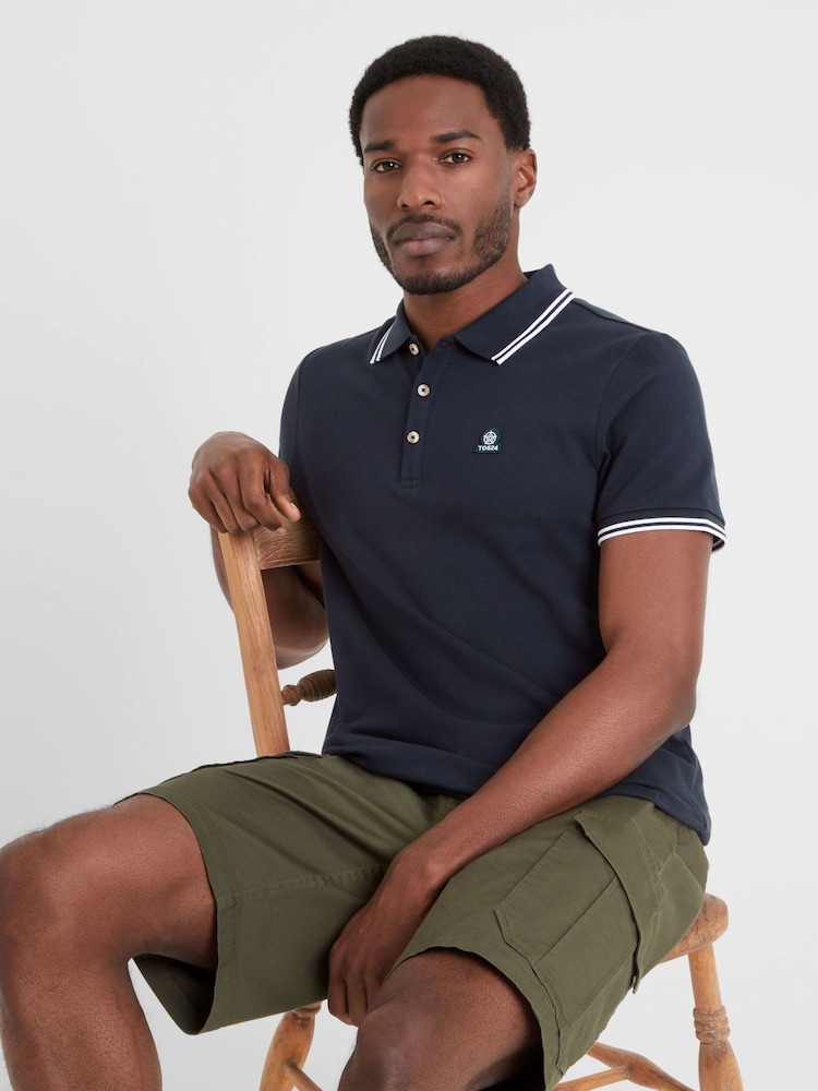 Tog 24 Mens Biston 100% Cotton Polo Shirt - Image 2 of 6