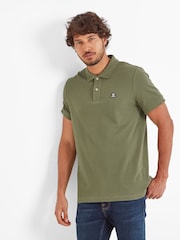 Tog 24 Green Mens Braunton 100% Cotton Polo Shirt - Image 2 of 5