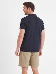 Tog 24 Blue Mens Braunton 100% Cotton Polo Shirt - Image 3 of 6